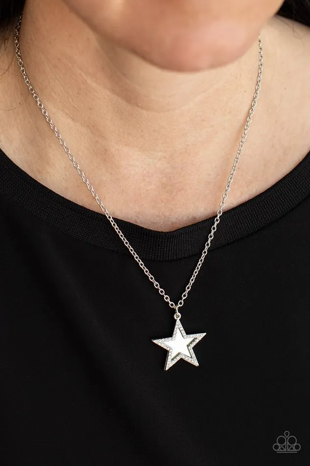 Paparazzi Jewelry Necklaces Paparazzi Necklace American Anthem White