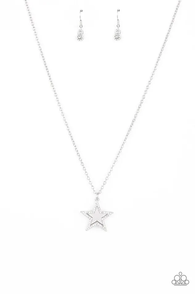 Paparazzi Jewelry Necklaces Paparazzi Necklace American Anthem White Paparazzi Jewelry Necklaces Paparazzi Necklace American Anthem White