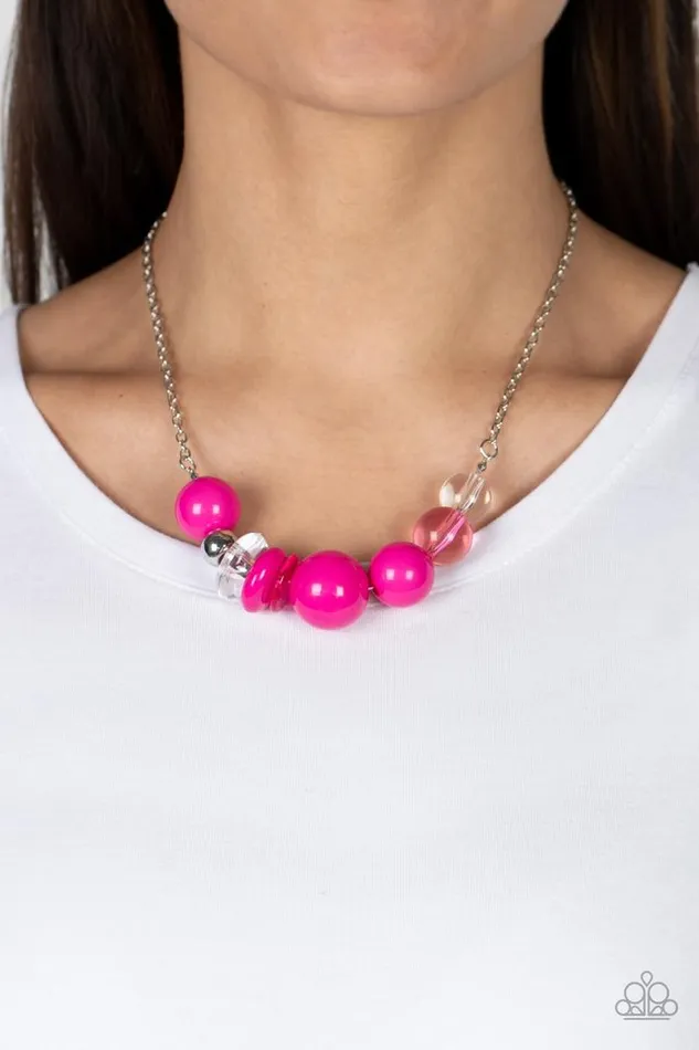 Paparazzi Jewelry Necklaces Paparazzi Necklace Bauble Bonanza Pink