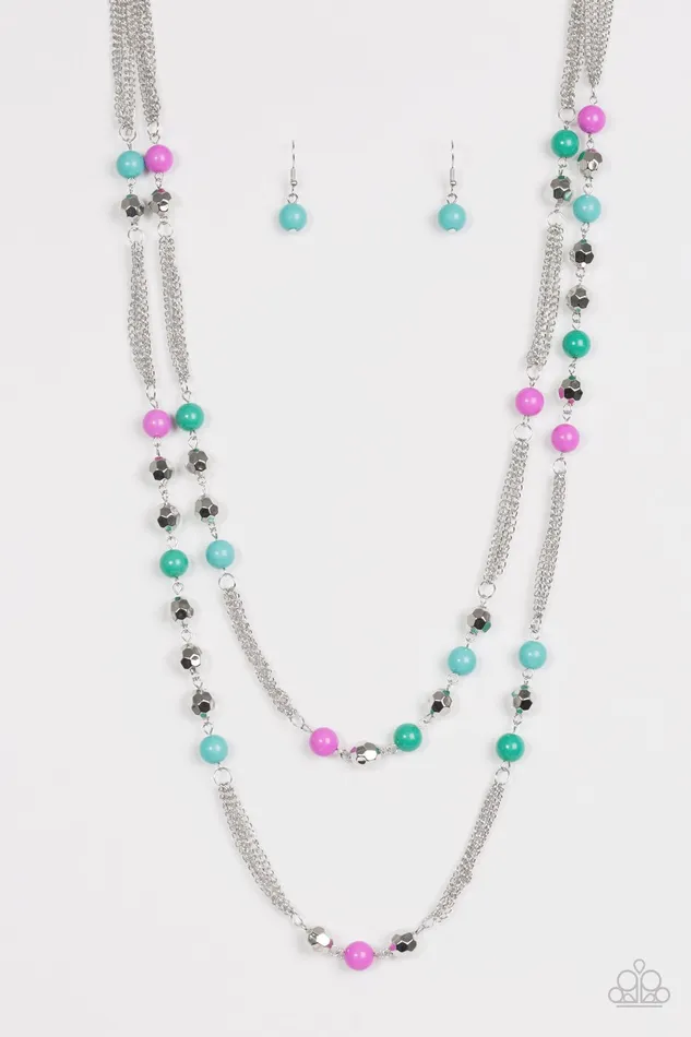 Paparazzi Jewelry Necklaces Paparazzi Necklace Beautifully Bodacious Multi