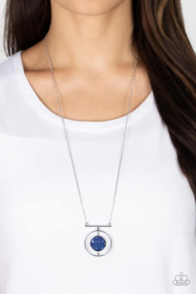 Paparazzi Jewelry Necklaces Paparazzi Necklace Boulevard Bazaar Blue