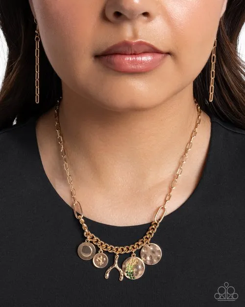 Paparazzi Jewelry Necklaces Paparazzi Necklace Chic Century Gold