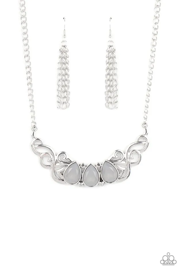 Paparazzi Jewelry Necklaces Paparazzi Necklace Heavenly Happenstance Silver Paparazzi Jewelry Necklaces Paparazzi Necklace Heavenly Happenstance Silver