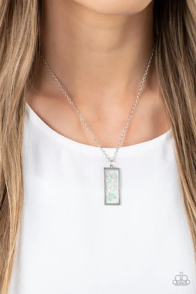 Paparazzi Jewelry Necklaces Paparazzi Necklace SEA You Around Green