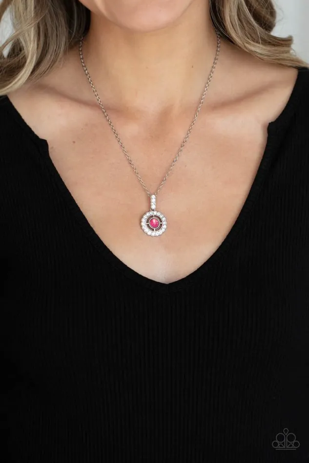 Paparazzi Jewelry Necklaces Paparazzi Necklace Springtime Twinkle Pink