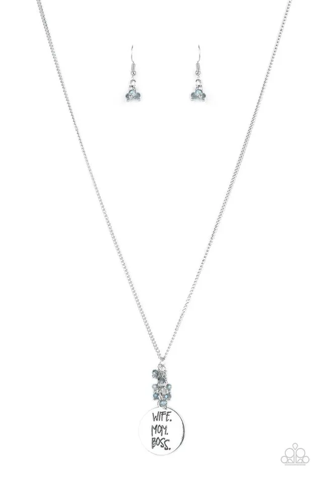 Paparazzi Jewelry Necklaces Paparazzi Necklace Words To Live By Blue Paparazzi Jewelry Necklaces Paparazzi Necklace Words To Live By Blue