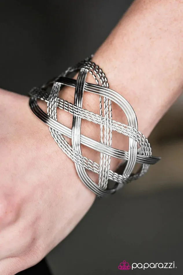Paparazzi Jewelry Paparazzi Bracelet Chain Calamity Silver Bracelets