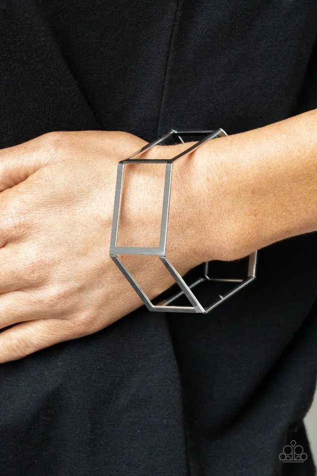 Paparazzi Jewelry Paparazzi Bracelet Gen HEX Silver Bracelets