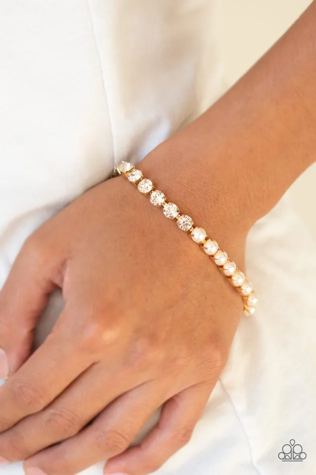 Paparazzi Jewelry Paparazzi Bracelet Out Like A SOCIALITE Gold Bracelets Paparazzi Jewelry Paparazzi Bracelet Out Like A SOCIALITE Gold Bracelets
