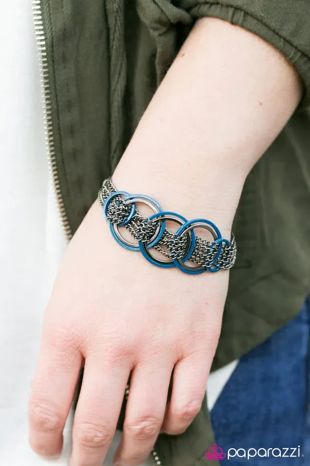 Paparazzi Jewelry Paparazzi Bracelet Revved Up Blue Bracelets