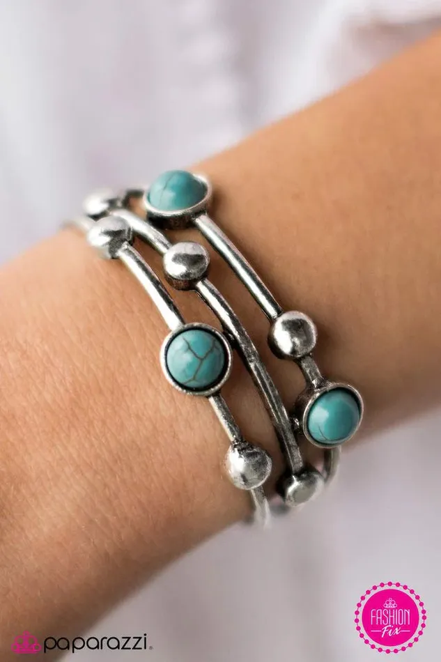 Paparazzi Jewelry Paparazzi Bracelet Spirit Quest Blue Bracelets