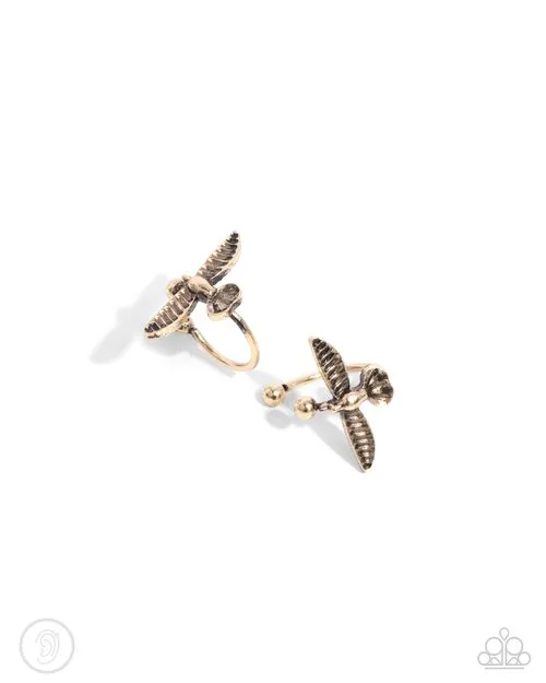 Paparazzi Jewelry Paparazzi Earring Soaring Sparrow Gold Earrings Paparazzi Jewelry Paparazzi Earring Soaring Sparrow Gold Earrings