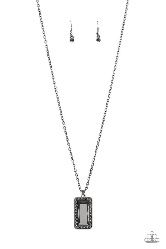 Paparazzi Jewelry Paparazzi Necklace Bada BLING Bada Boom Black Necklaces