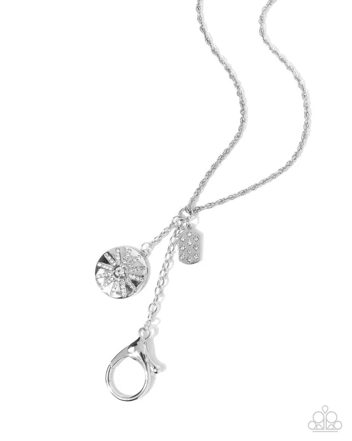 Paparazzi Jewelry Paparazzi Necklace Embellished Effort White Necklaces Paparazzi Jewelry Paparazzi Necklace Embellished Effort White Necklaces