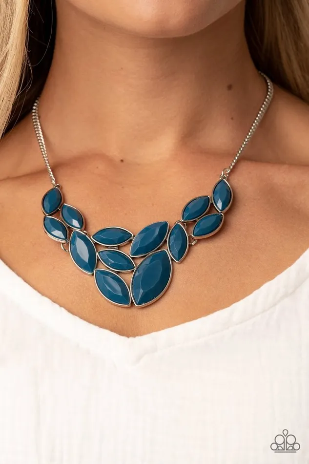 Paparazzi Jewelry Paparazzi Necklace Glitzy Goddess Blue Necklaces