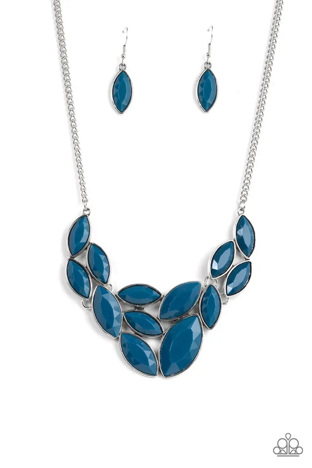 Paparazzi Jewelry Paparazzi Necklace Glitzy Goddess Blue Necklaces Paparazzi Jewelry Paparazzi Necklace Glitzy Goddess Blue Necklaces