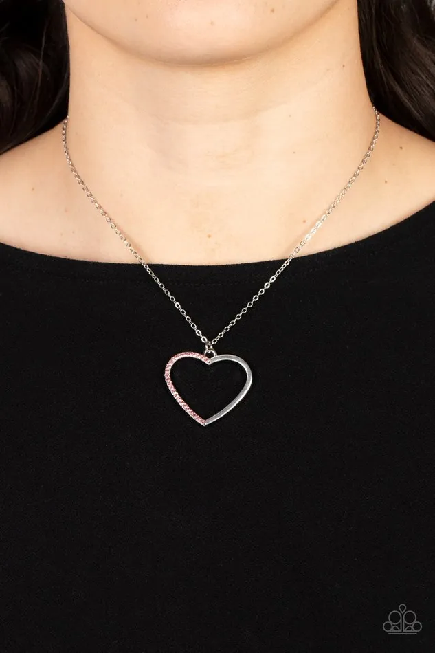 Paparazzi Jewelry Paparazzi Necklace Love to Sparkle Pink Necklaces