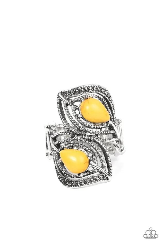 Paparazzi Jewelry Paparazzi Ring Mesa Mystique Yellow Rings