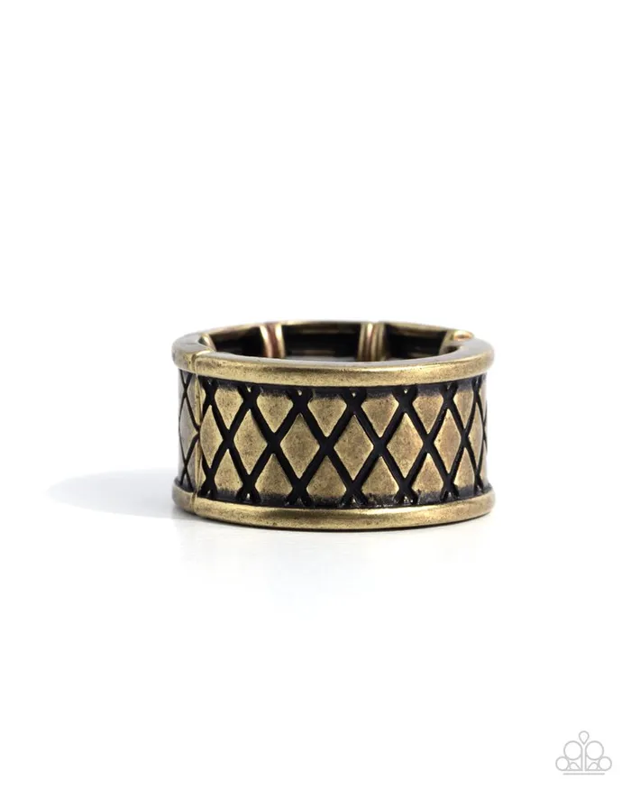 Paparazzi Jewelry Paparazzi Ring Triple Crossed Brass Rings Paparazzi Jewelry Paparazzi Ring Triple Crossed Brass Rings