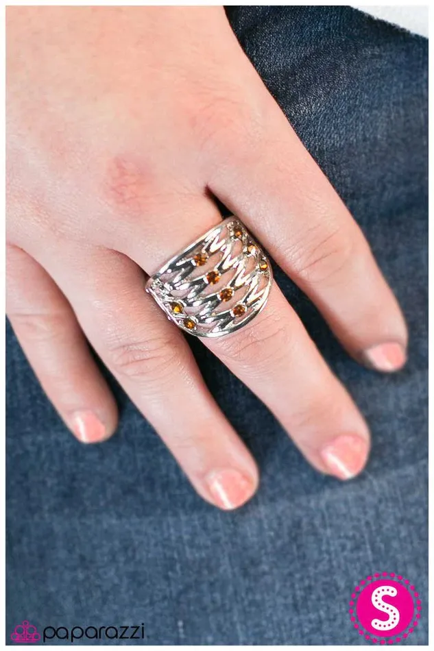 Paparazzi Jewelry Rings Paparazzi Ring Beginners Luck Brown