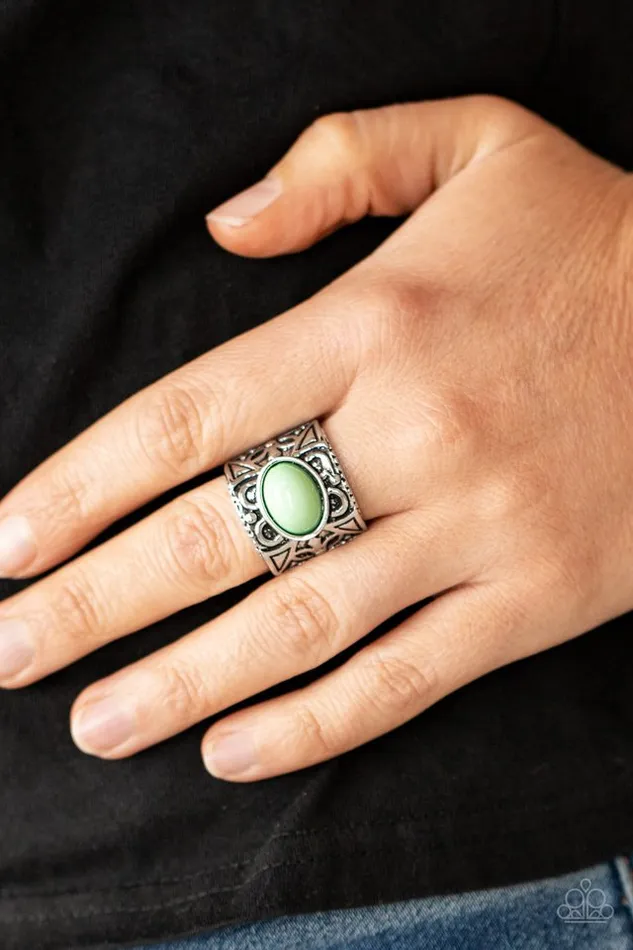Paparazzi Jewelry Rings Paparazzi Ring Bubbly Bonanza Green
