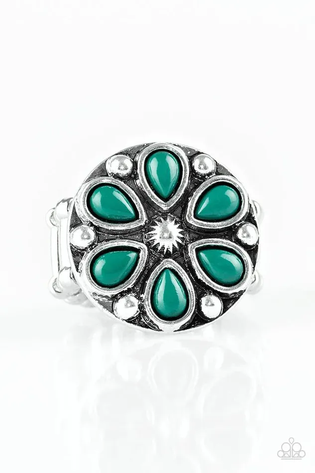 Paparazzi Jewelry Rings Paparazzi Ring Color Me Calla Lily Green