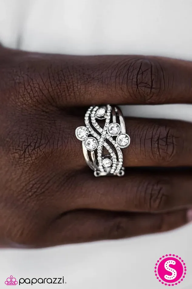 Paparazzi Jewelry Rings Paparazzi Ring Dont Forget To Sparkle White