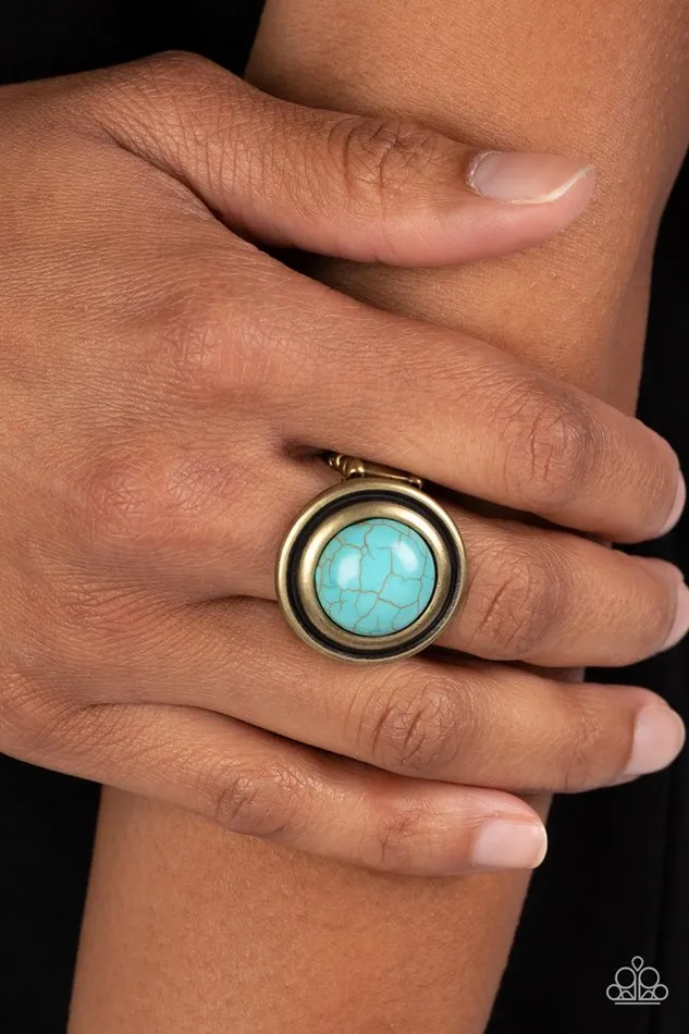 Paparazzi Jewelry Rings Paparazzi Ring Drive You Wild Brass