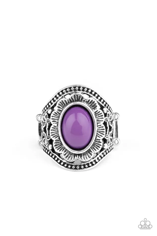 Paparazzi Jewelry Rings Paparazzi Ring Garden Tranquility Purple Paparazzi Jewelry Rings Paparazzi Ring Garden Tranquility Purple
