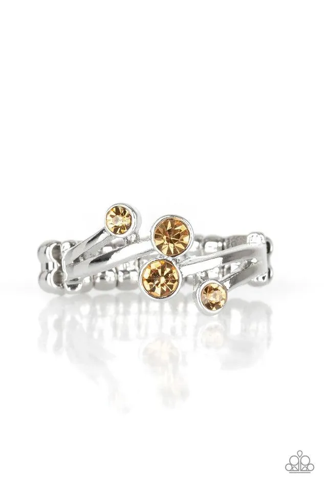 Paparazzi Jewelry Rings Paparazzi Ring GLOWING Great Places Brown