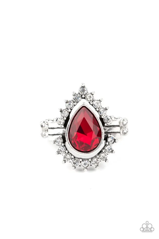 Paparazzi Jewelry Rings Paparazzi Ring Make Your TRADEMARK Red Paparazzi Jewelry Rings Paparazzi Ring Make Your TRADEMARK Red