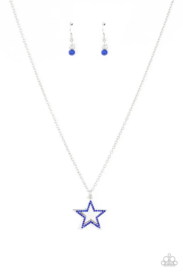 Paparazzi Necklace American Anthem Blue Paparazzi Jewelry Necklaces Paparazzi Necklace American Anthem Blue Paparazzi Jewelry Necklaces
