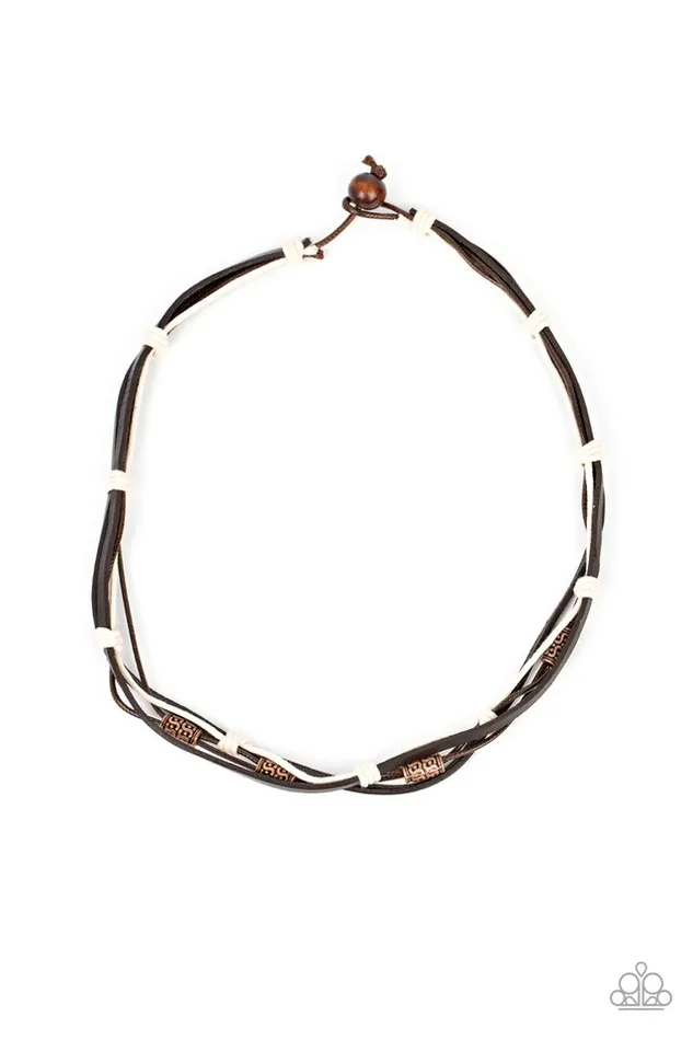 Paparazzi Necklace Backpack Paradise Copper Paparazzi Jewelry Necklaces Paparazzi Necklace Backpack Paradise Copper Paparazzi Jewelry Necklaces
