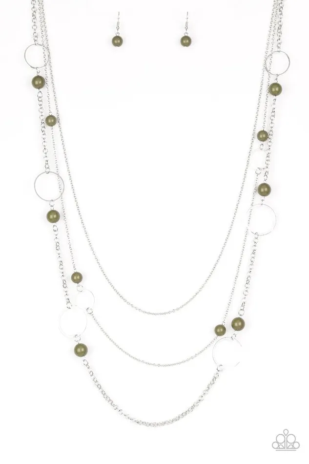 Paparazzi Necklace Beachside Babe Green Paparazzi Jewelry Necklaces Paparazzi Necklace Beachside Babe Green Paparazzi Jewelry Necklaces