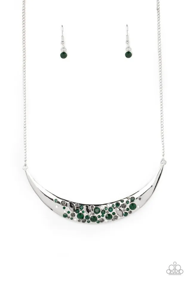 Paparazzi Necklace Bejeweled Baroness Green Paparazzi Jewelry Necklaces Paparazzi Necklace Bejeweled Baroness Green Paparazzi Jewelry Necklaces