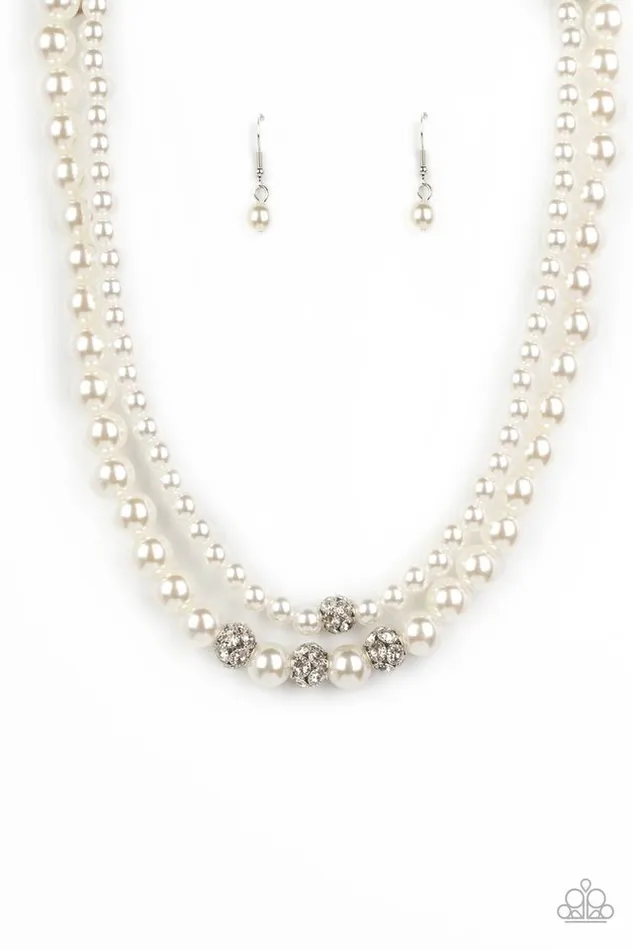 Paparazzi Necklace Brilliant Ballerina White Paparazzi Jewelry Necklaces Paparazzi Necklace Brilliant Ballerina White Paparazzi Jewelry Necklaces