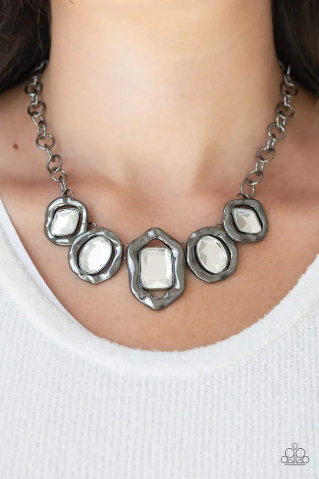 Paparazzi Necklace Celebrity Catwalk Black Paparazzi Jewelry Necklaces