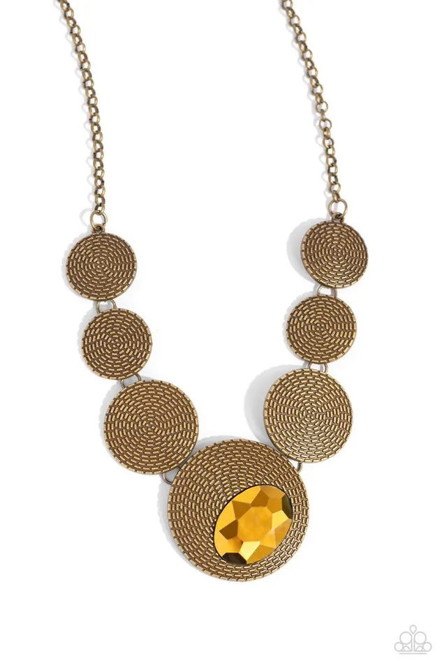 Paparazzi Necklace EDGY or Not Brass Paparazzi Jewelry Necklaces Paparazzi Necklace EDGY or Not Brass Paparazzi Jewelry Necklaces