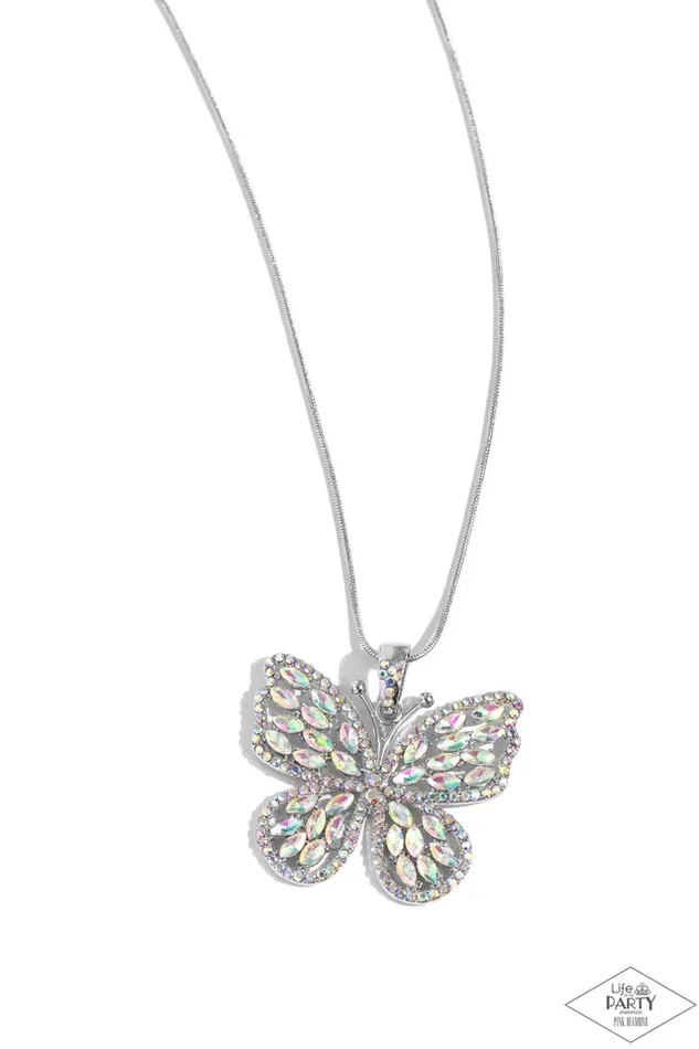 Paparazzi Necklace Fame and FLUTTER Multi Paparazzi Jewelry Necklaces Paparazzi Necklace Fame and FLUTTER Multi Paparazzi Jewelry Necklaces