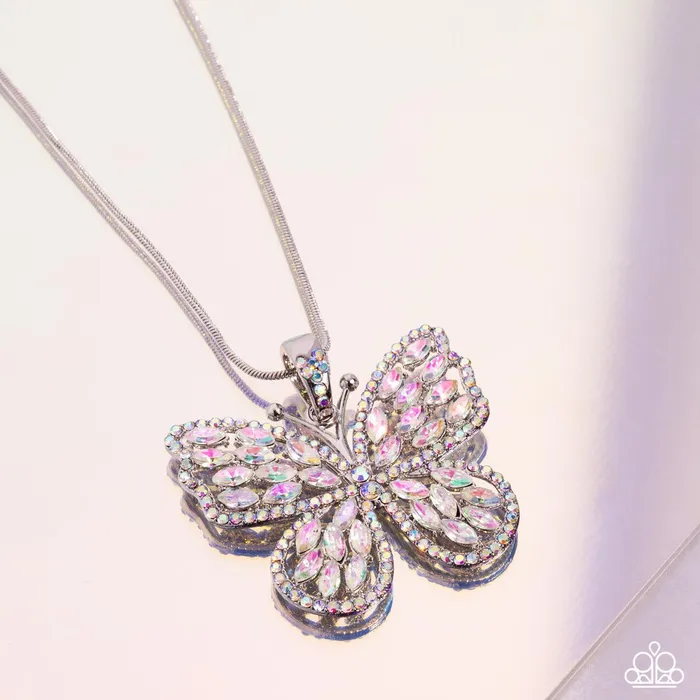 Paparazzi Necklace Fame and FLUTTER Multi Paparazzi Jewelry Necklaces Paparazzi Necklace Fame and FLUTTER Multi Paparazzi Jewelry Necklaces