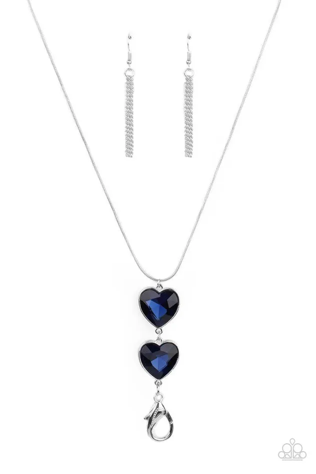 Paparazzi Necklace Flirtatious of Them All Blue Paparazzi Jewelry Necklaces Paparazzi Necklace Flirtatious of Them All Blue Paparazzi Jewelry Necklaces