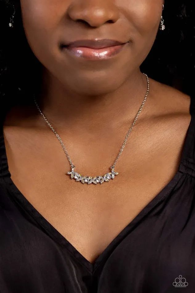 Paparazzi Necklace Floral Fanfare Yellow Paparazzi Jewelry Necklaces