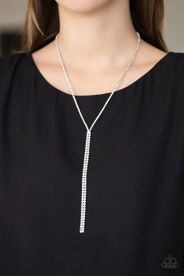 Paparazzi Necklace Inner STARLIGHT White Paparazzi Jewelry Necklaces