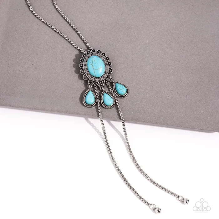 Paparazzi Necklace Seize the Serenity Blue Paparazzi Jewelry Necklaces Paparazzi Necklace Seize the Serenity Blue Paparazzi Jewelry Necklaces