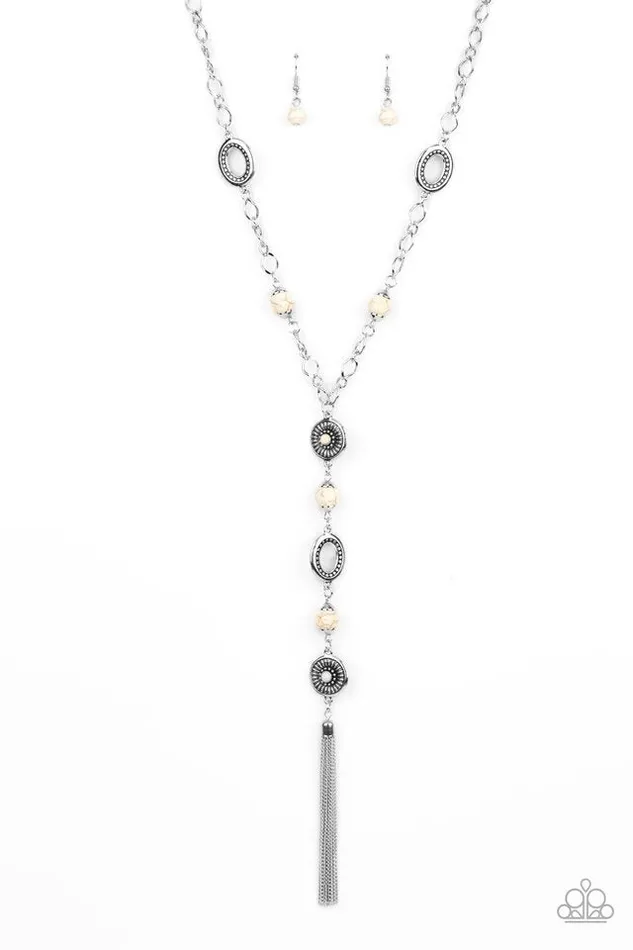 Paparazzi Necklace The Natural Order White Paparazzi Jewelry Necklaces Paparazzi Necklace The Natural Order White Paparazzi Jewelry Necklaces