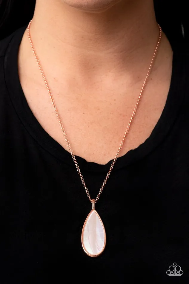Paparazzi Necklace Yacht Ready Copper Paparazzi Jewelry Necklaces
