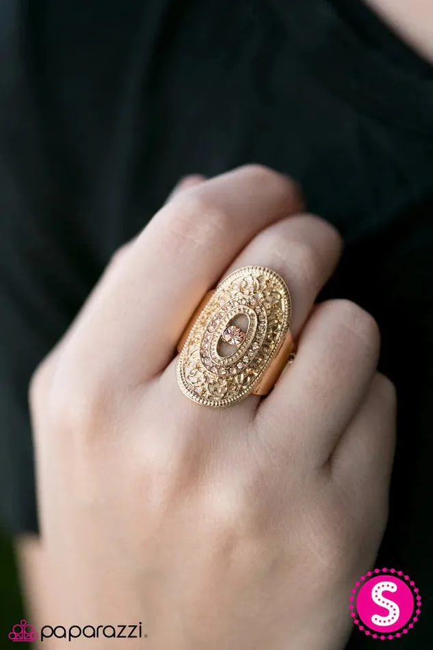 Paparazzi Ring Always A Queen Gold Paparazzi Jewelry Rings