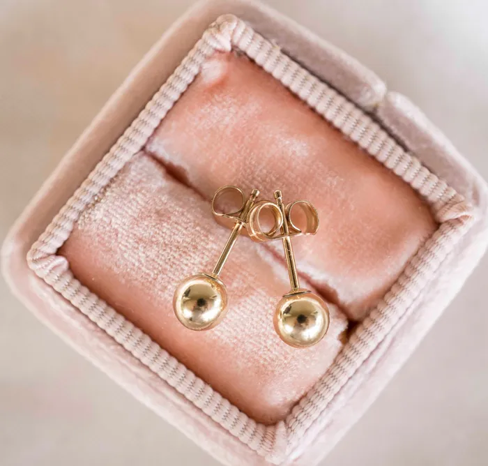 PreStyled Sets TheRoseGypsy Gold Filled Ball Studs