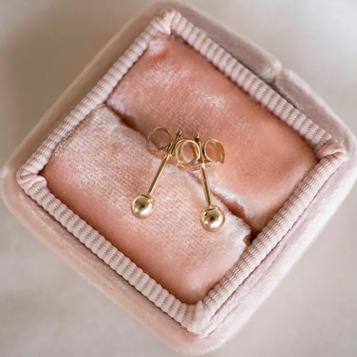 PreStyled Sets TheRoseGypsy Gold Filled Ball Studs