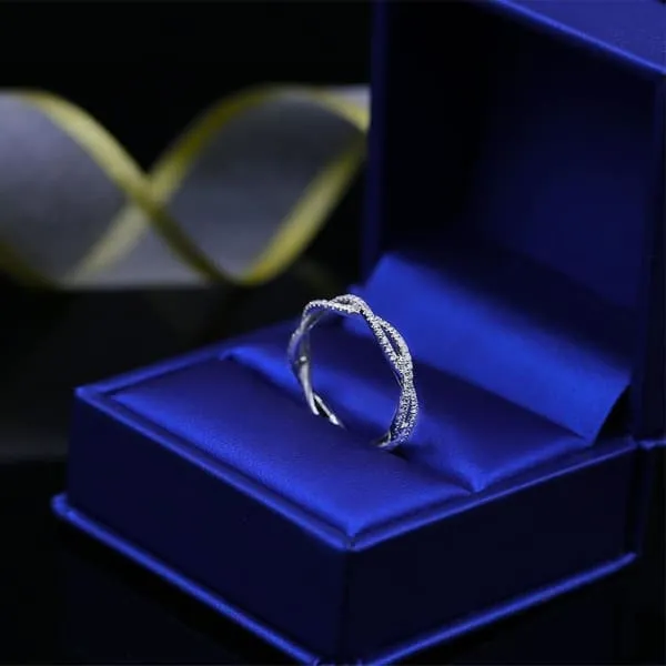 Rings Diamond Eternity band with total 042ct of Round cut Diamonds KR10597A41 Diamond Source NYC